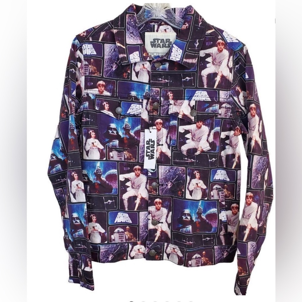 Cakeworthy Disney Denim Star Wars Jacket NWT